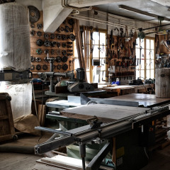 workshop tools pegboard